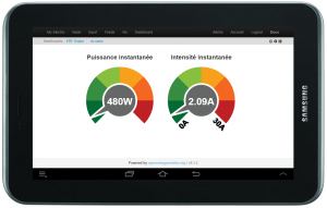 Afficher sa consommation électrique avec Emoncms